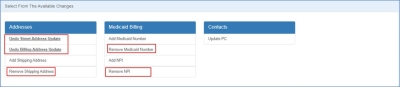Undo changes fields