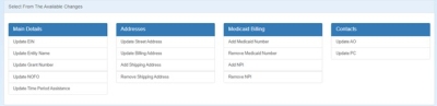 available changes - nonhospital Ryan White