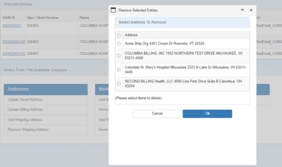 Remove Shipping Address field