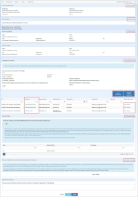 Hospital Registration Summary page