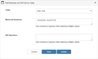 Recertification Edit Medicaid Info By State with Duplicate Medicaid Number Removed