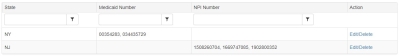 Recertification Medicaid Info By State with Duplicate Medicaid Number Removed