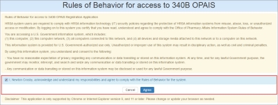Rules of Behavior for access to 340B OPAIS (short form)