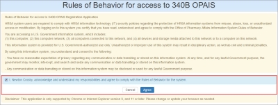 Rules of Behavior for access to 340B OPAIS (short form)